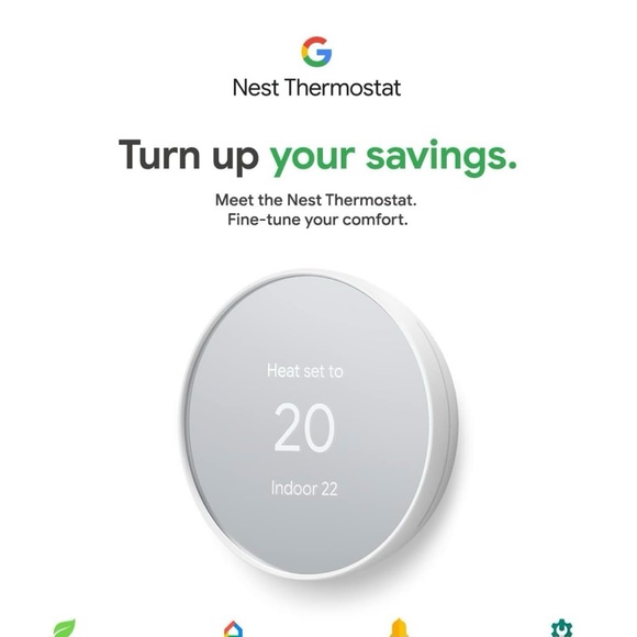 Google Nest Thermostat - Smart Thermostat for Home-Charcoal- Brand New! - Picture 2 of 12